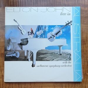 Elton John Live in Australia Double LP Vinyl Record Set